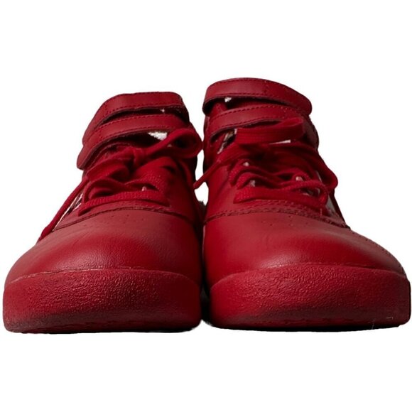 Reebok Women’s Freestyle Hi M43399 Red High Top Sneakers Size 7.5 Retro - Picture 3 of 12